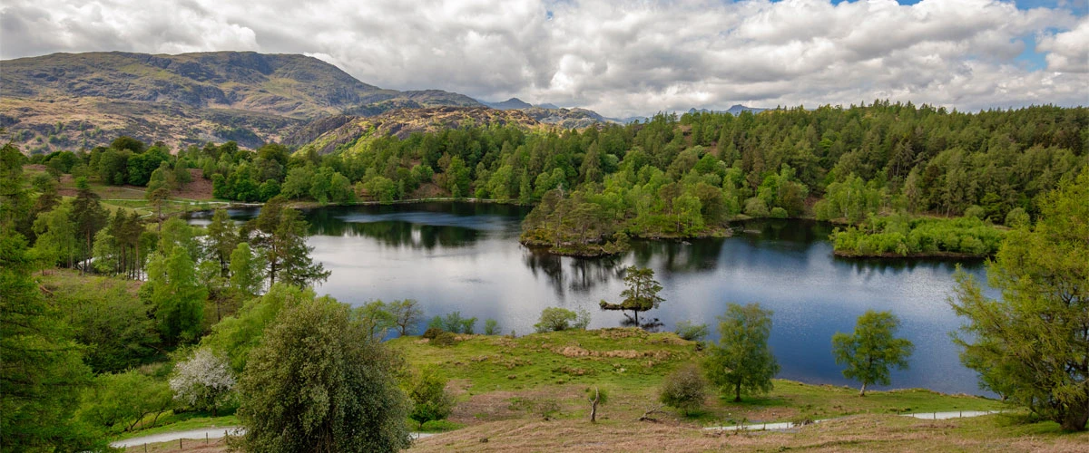 Float tube sur le lac d'Occident image